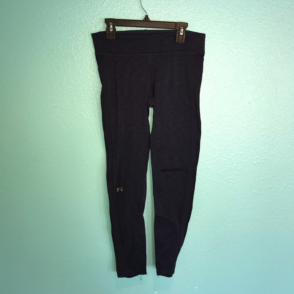 Under Armor navy blue leggings. Medium. $9